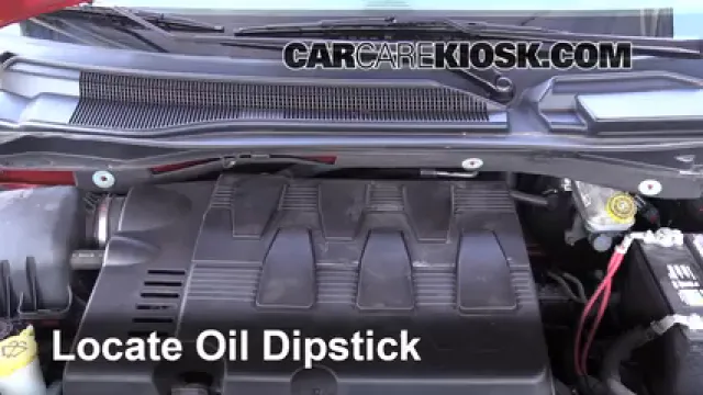 2009 Volkswagen Routan SEL 4.0L V6 Aceite Controlar nivel de aceite